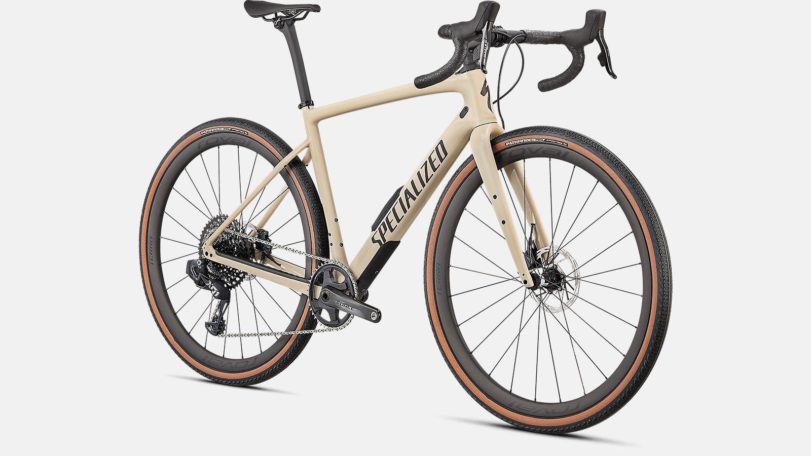 Vélo de Gravel Specialized Diverge Pro Carbon Gloss Sand / Satin Doppio