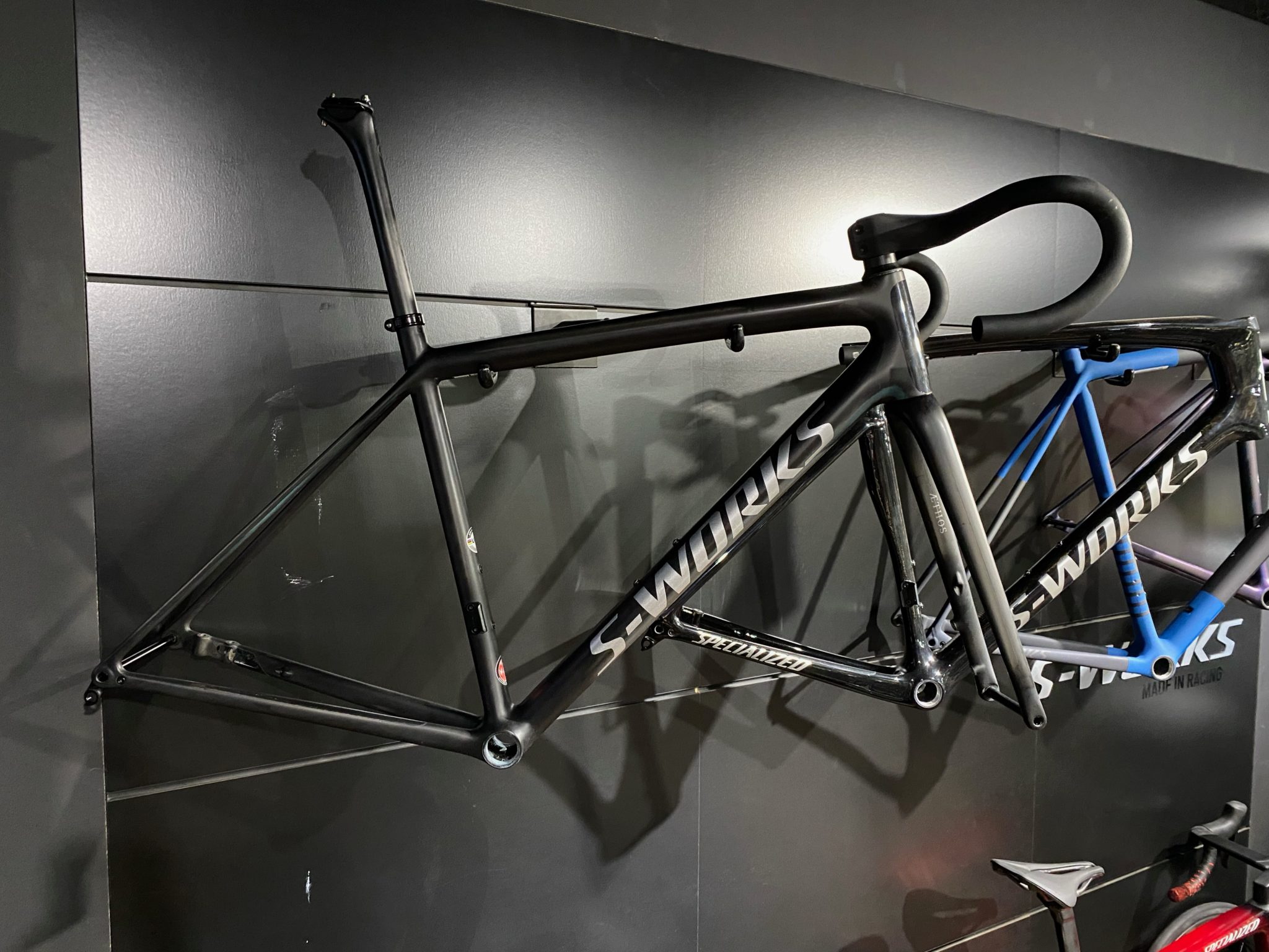 Kit cadre vélo de course Specialized S-Works Aethos Carbon / Chameleon ...